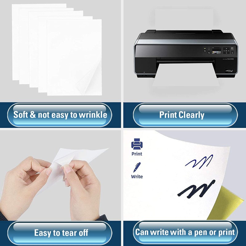 MAECENA 2 Reams of 1000 A4 Printer Paper Sheets -