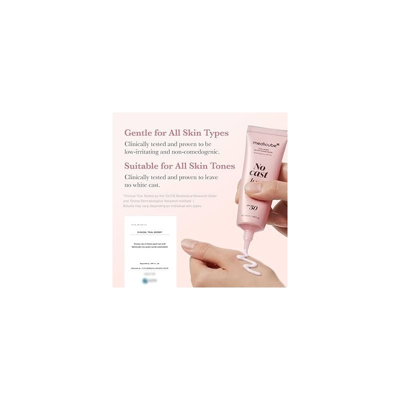 Medicube Glow Collagen Sunscreen Cast Just