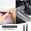 17 Pcs Plastic Scraper Tool Small Carbon Fiber Plastic Scrapers