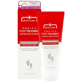 3W Clinic Enrich Foot Treatment Foot Cream 100ml / 3W클리닉 엔리치 풋 트리트먼트 발전용 크림 100ml