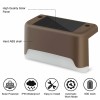12Pcs Solar LED Deck Lights Path Garden Yard Outdoor Stairs
