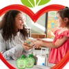 Mimorou 24 Pack Back to School Gifts Plastic Apple Containers,Classic,Green