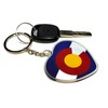 JAVD Colorado Flag Keychain - 2 Pack