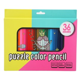 Oily Color Pencil Set 36 Colors Highly Pigmented Uniform Coloration Drawing Pencils for Adult Artists Colorists Student
