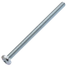AERZETIX - C59909 - Set of 10 Metal Screws with Cylinder Head M5 x 70 mm with PH2 - Connecting Bolts - DIN 7985 - Hardness 4.8 - Carbon Steel - Silver