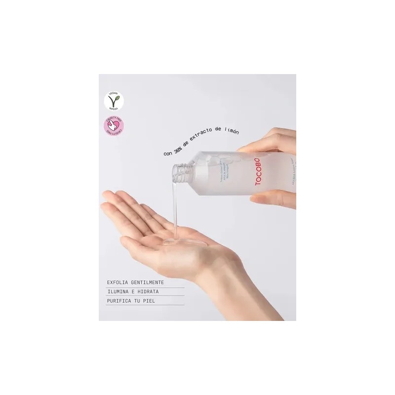 Tocobo Aha Bha Lemon Toner Exfoliante 150ml