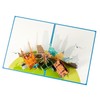 3D travel card, pop-up travel vouchers, travel souvenir card with