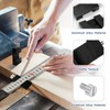 2-Piece Marking Gauge Stop Ruler 26/29 mm Carbon Steel Ruler