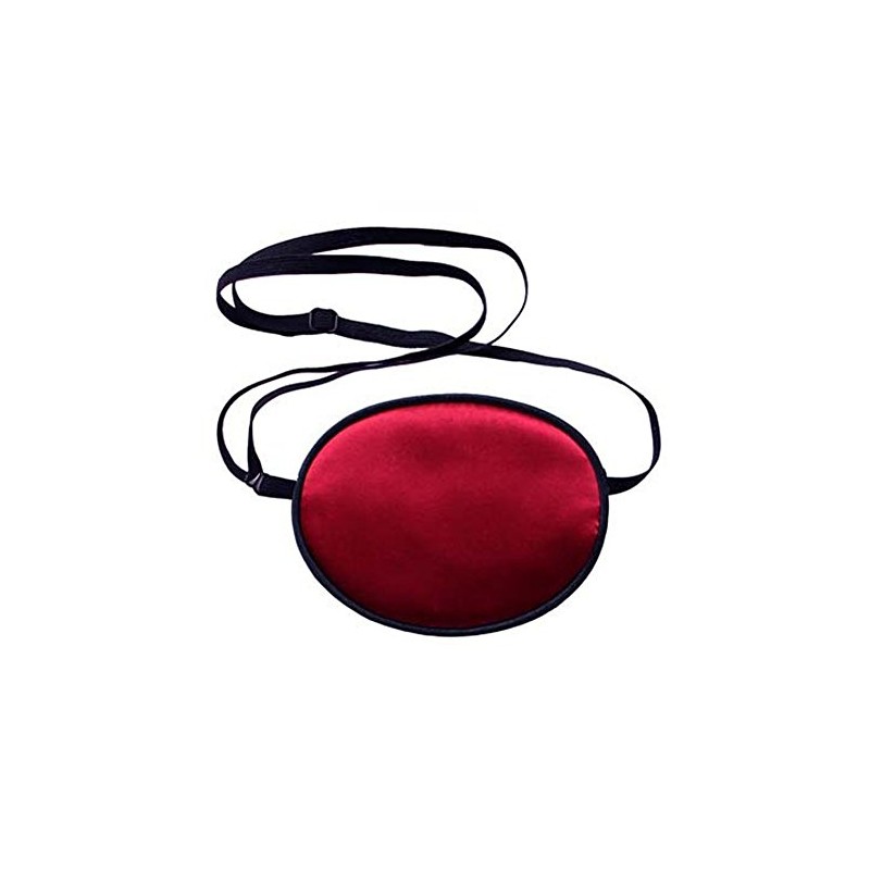 HugeDE Soft Comfortable Silk Pirate Eye Patch for Adults Lazy