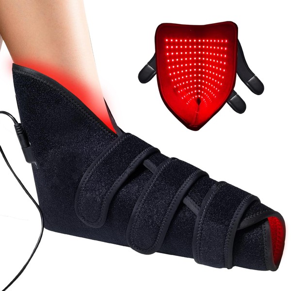 Red Light Shoe, 3-in-1 Chip 165 LEDs Red Light &
