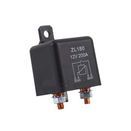 VOBOR Switch Relay 12 V 200 A High Performance Split Charge Switch Relay for Car Boat 200 Amp 4 Terminals