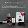 KITCHENDAO Rechargeable Electric Wine Aerator Dispenser and Wine Saver Pump,