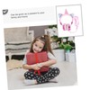 Operitacx Comfortable Protein Earmuffs Cat Ears Unicorn Horn Headset for