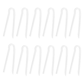 lasuroa Pack of 12 Hearing Aid Tubes, 3.5 x 2 mm Lightweight Hdo Hearing Aid Sound Tubes Replacement for Flexible Amplifier Ear Tubes for Transmitting Clear Sound (Transparent)