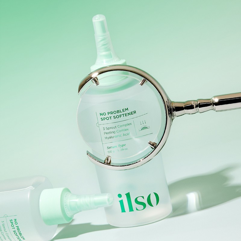 ilso No Trouble'm Spot Softener 150g Set (+40 Cotton Pads)