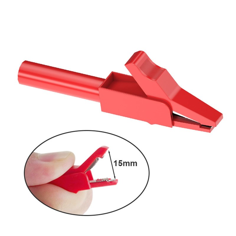 Multimeter Test Leads and 4Pcs Alligator Clips, Precision Sharp Lead