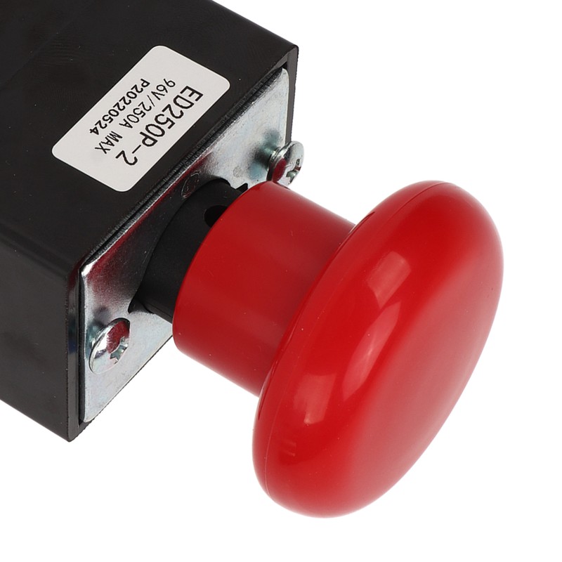 Emergency Stop Switch Metal Alloy Stop Button Replacement for Most