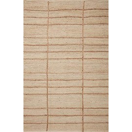 Loloi Bodhi Collection BOD-04 Ivory/Natural 5'-0" x 7'-6" Area Rug