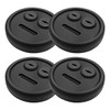 Tiardey 4PCS Thermometer and Probe Grommet for BBQ Grill Compatible
