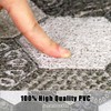 Large Shower Mat Non Slip, 36x36 Inch Shower Floor Mat