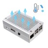 Metal Case Enclosure Heat Sink Dust‑Proof Chassis Motherboard Parts for