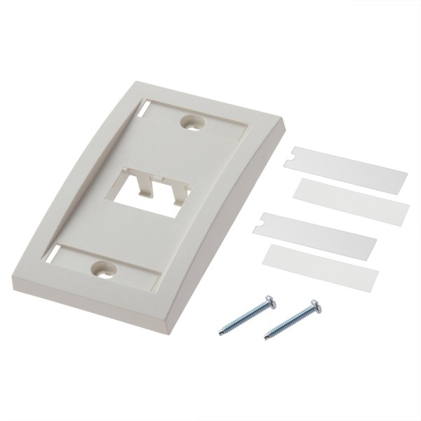 Panduit CFPE2IWY 1-Port Faceplate