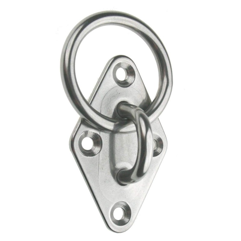 ARBO-INOX® - Eye plate - with ring - stainless steel