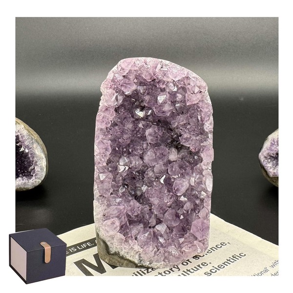 HoHpHq HoHpHq Natural Amethyst Crystal - One Product one Image,