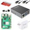 CanaKit Raspberry Pi 5 Starter Kit PRO - Aluminum (128GB