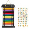 Klizdum Karate Belt Display Rack - Holds Up to 12