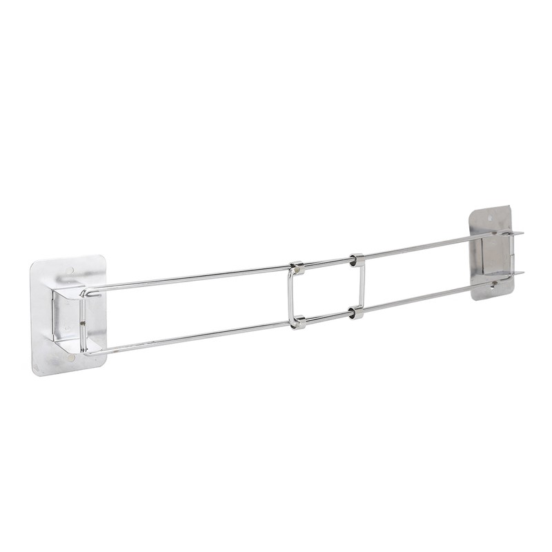 195‑345mm RV Shower Corner Storage Bar Stainless Steel Adjustable Bathroom