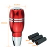Lunsom Push Button Shift Knob Aluminum Alloy Car Gear Stick