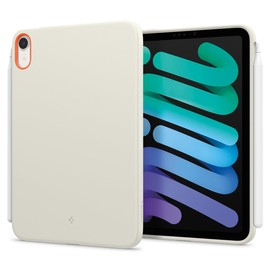 Spigen for iPad Mini 7 Case A17 Pro (2024), 8.3 Inch Nano Pop iPad Mini 7th/6th Generation Case (2024/2021), Orange Beige