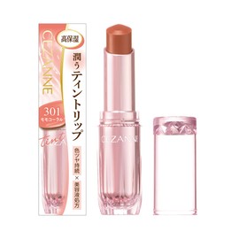Cezanne Lasting Gloss Slip N 301 Momo Coral 0.1 oz (3.2 g), Color x Gloss x Lasting Moisturizing Serum Tint Trip