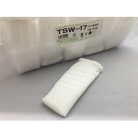 Fukuroya Bio Fruit Cap TSW-17 White Double 10000373 6.7 inches (17 cm), 100 Pieces Buffer Material, Protection, Net, Caps, Fruit Tree