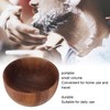 Wooden Shaving Soap Bowl Portable Foaming Large Capacity Wood Shave