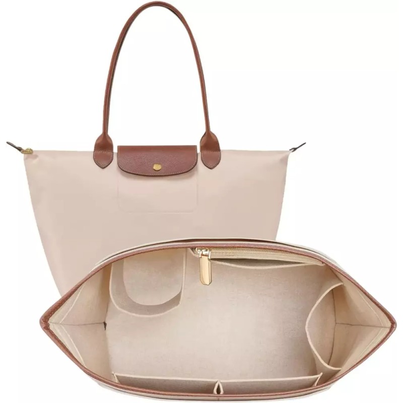 Longchamp 롱샹 르 플리지 L 백용 펠트 지갑 정리함 삽입물