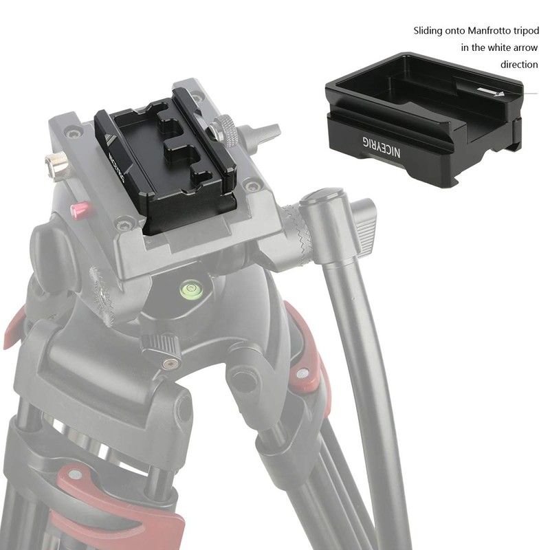 NICEYRIG Quick Release Clamp for ARCA Swiss Standard, with Bottom