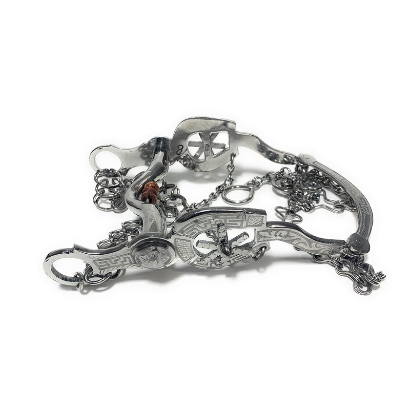 5 1/4" Mexican Horse Bit, Freno Charro