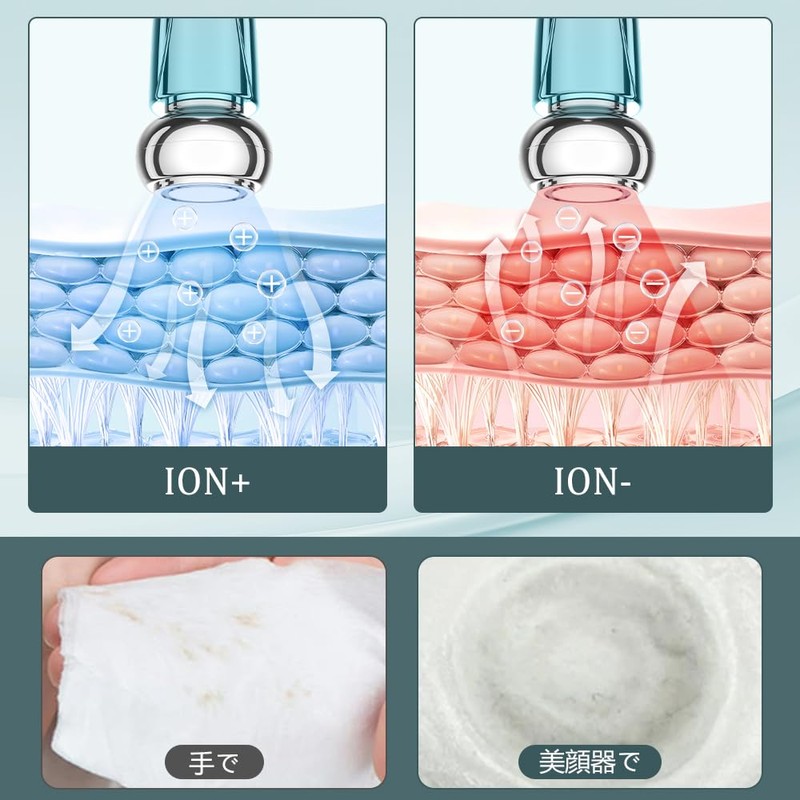 Facial Beauty Device, EMS Lift-up, RF Hot and Cold Facial