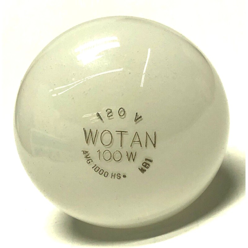 WOTAN 100W R20 SOFT WHITE BULB - MADE IN BRAZIL