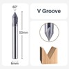 SpeTool V Groove Router Bits Chamfer Router Bit CNC V