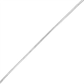 Silverly 925 Sterling Silver Herringbone Chain Bracelet for Women 2mm Thick - Adjustable Dainty Silver Bracelets - Hypoallergenic Sleek Minimalist Jewellery - Gift for Her - Flat Snake Chain