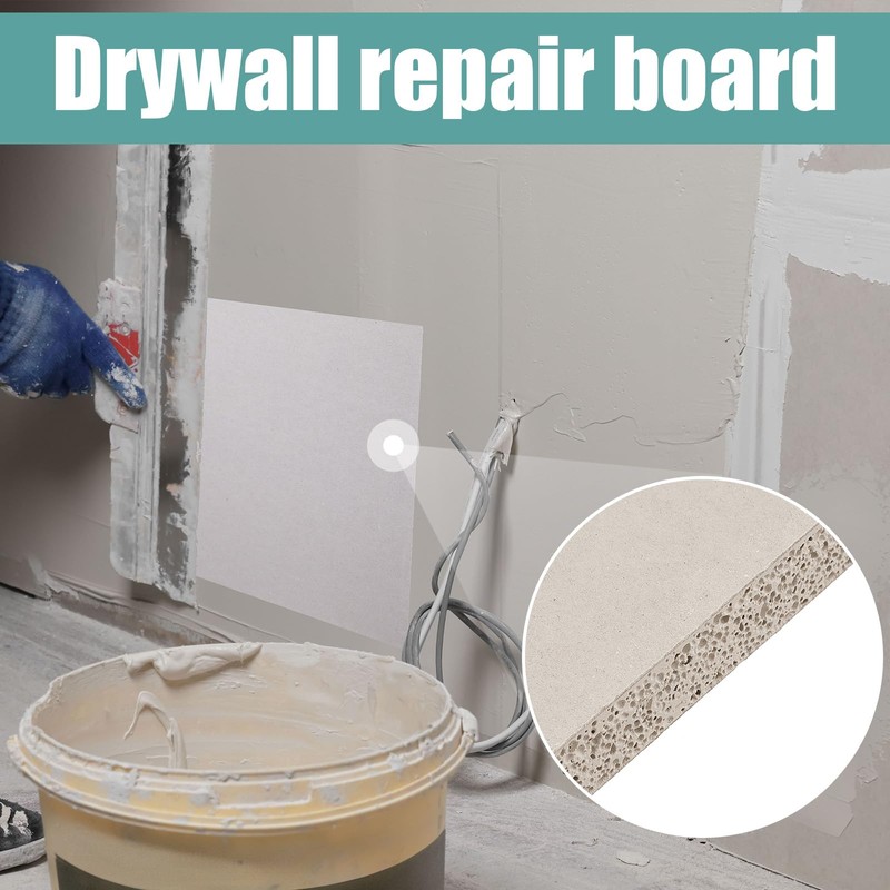 Amylove Drywall Repair Panel Drywall Patch Panel for Wall Repair(4