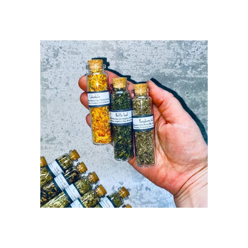 Starter Beginner Advanced Witchcraft Apothecary Kit Wiccan Ritual Herb Set