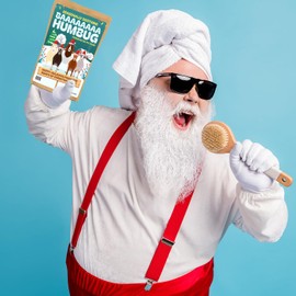 Goats of Christmas Past Bath Soak Premium Sea Salt Teen Christmas Gag Gift for Boys and Girls Funny Stocking Stuffers for Animal Lovers Goat Farmers