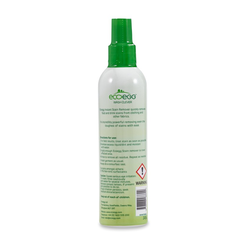 ecoegg Instant Stain Remover, 8 oz Spray Bottle