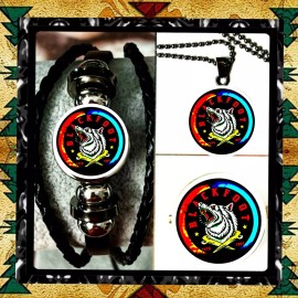 BLACKFOOT SET BRACELET+NECKL