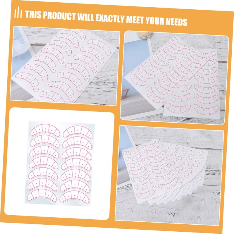 TOVINANNA Eyelash Grafting Pads 50 Sheets Tools Lightweight Lash Extension