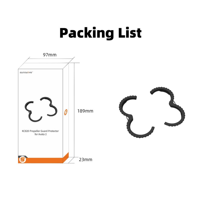 Propeller Guard Protector and Drone Back Protection Plate Cover Case